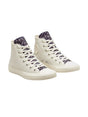 Image for Women's Printed High Top Shoes,White