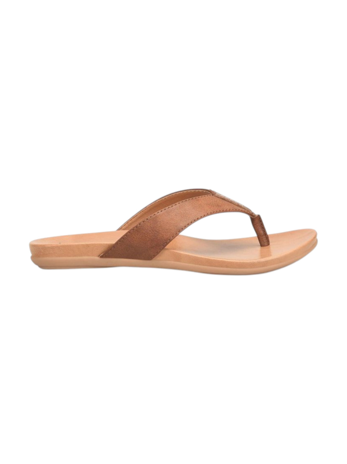 Image for Women's Plain Slippers,Brown