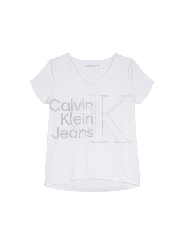 Image for Kids Girl's Printed Top,White