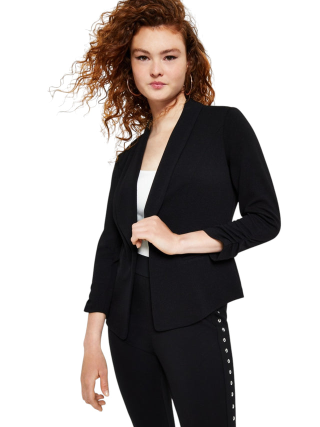 Image for Women's Textured Blazer,Black