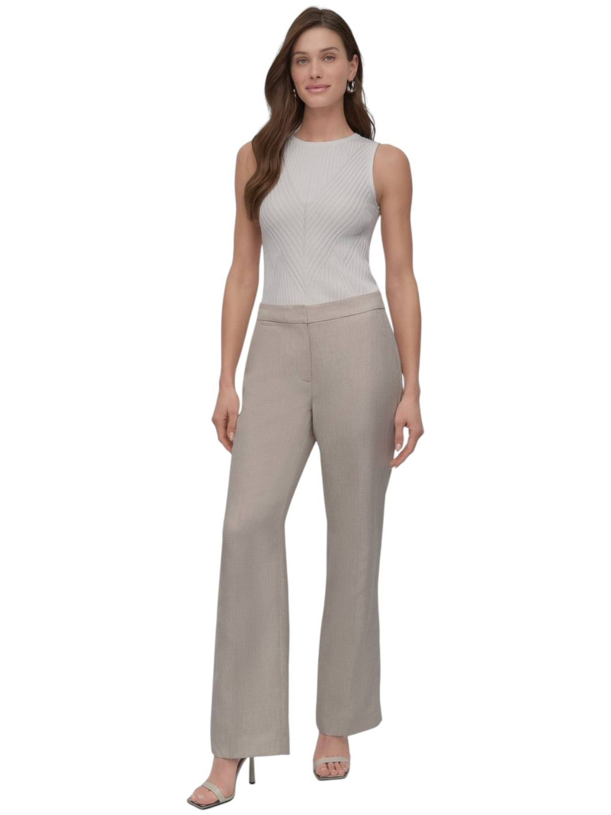 Image for Women's Textured Pant,Light Beige