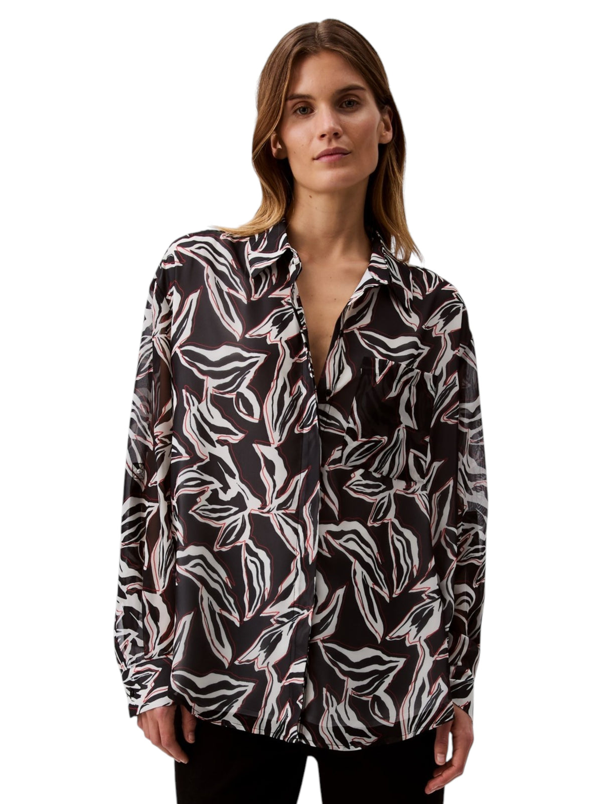 Image for Women's Printed Chemise,Multi