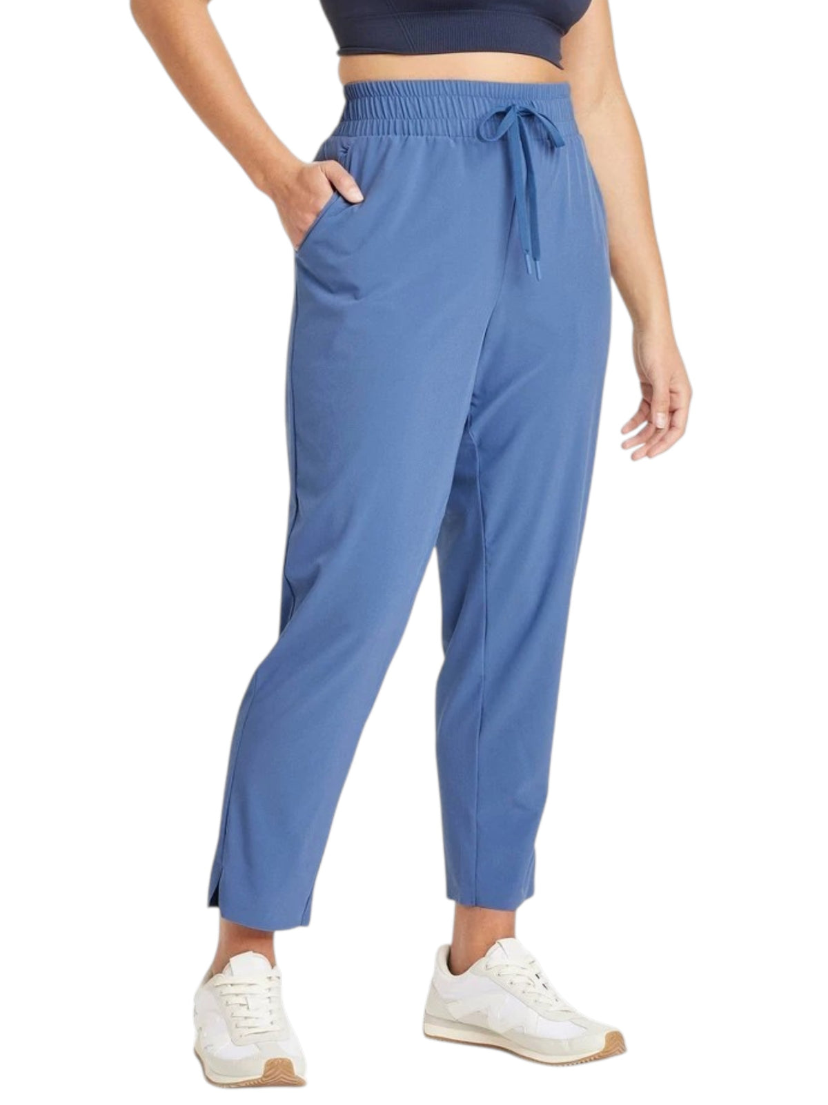 Image for Women's Plain Pant,Dusty Blue