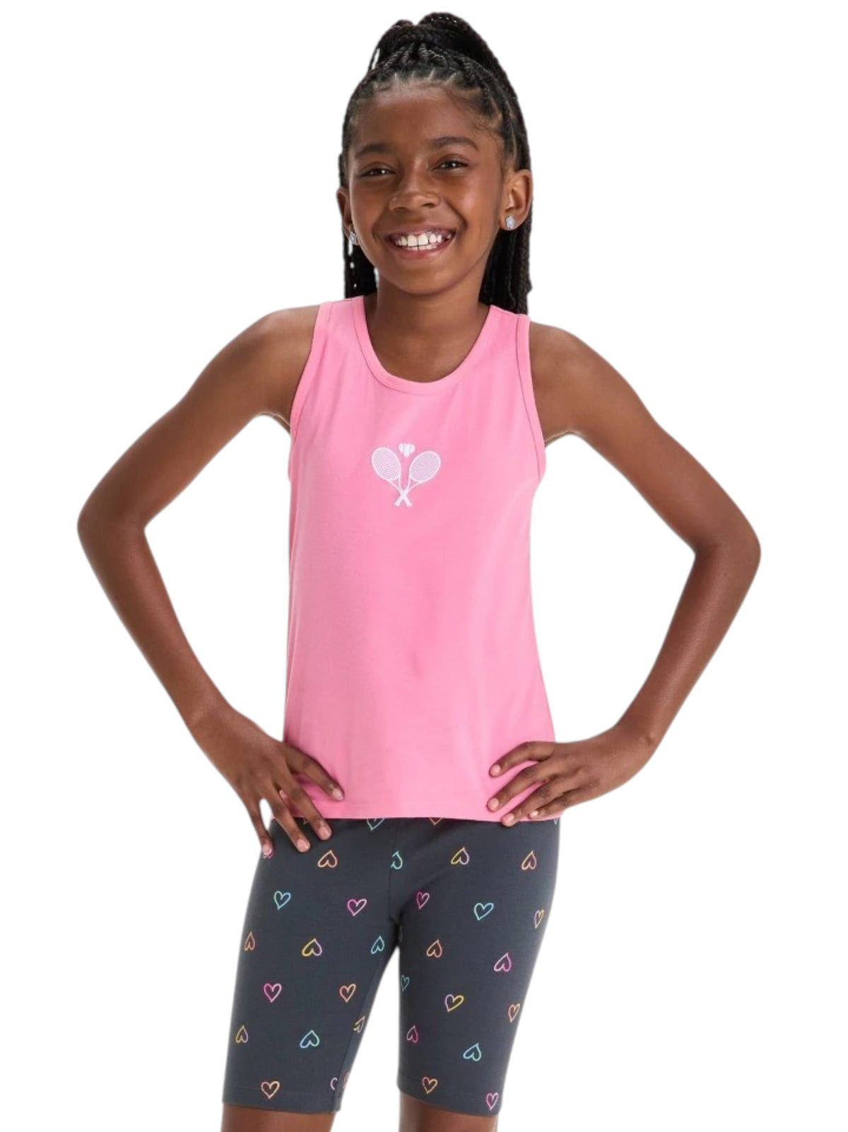 Image for Kids Girl's Printed Top,Pink
