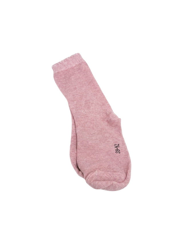 Image for Women's 1 Pair Ribbed Crew Socks,Pink