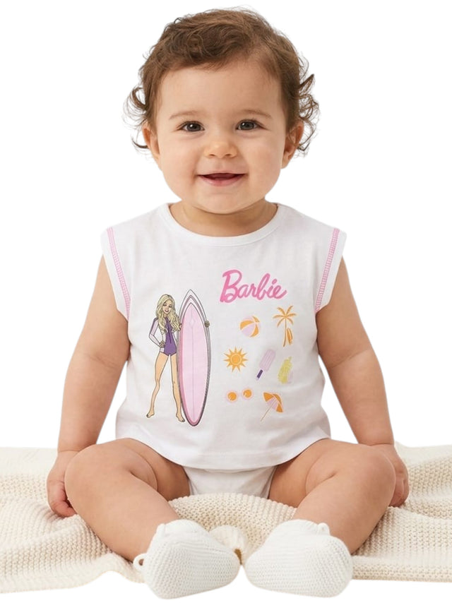 Image for Kids Girl's Printed Top,White