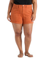 Image for Women's Plain Solid Short,Brick
