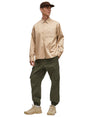 Image for Men's Plain Solid Dress Shirt,Beige