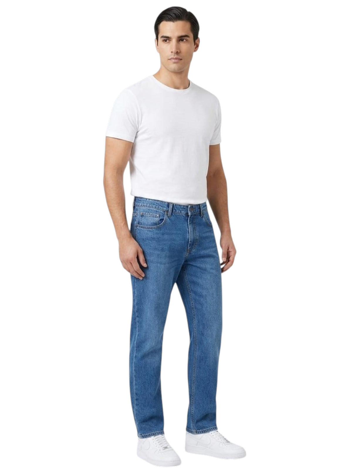 Image for Men's Plain Jeans,Blue