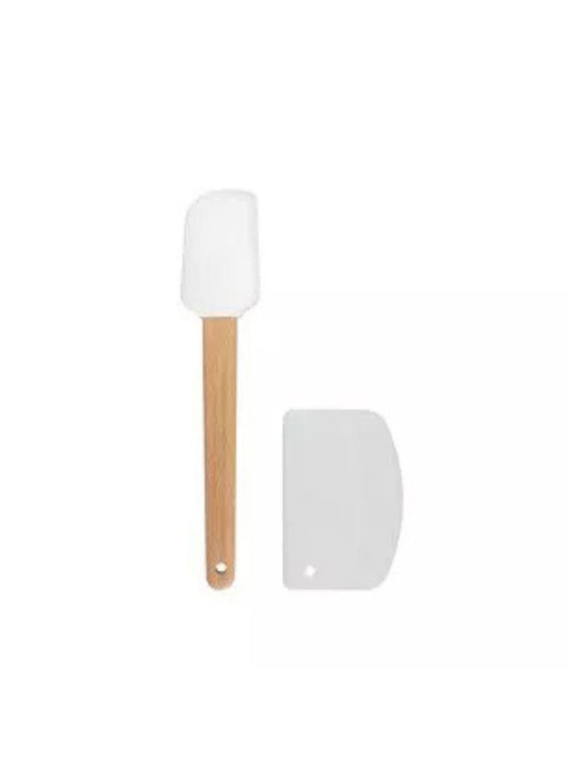 Image for Silicone Spatula And Dough Cutter