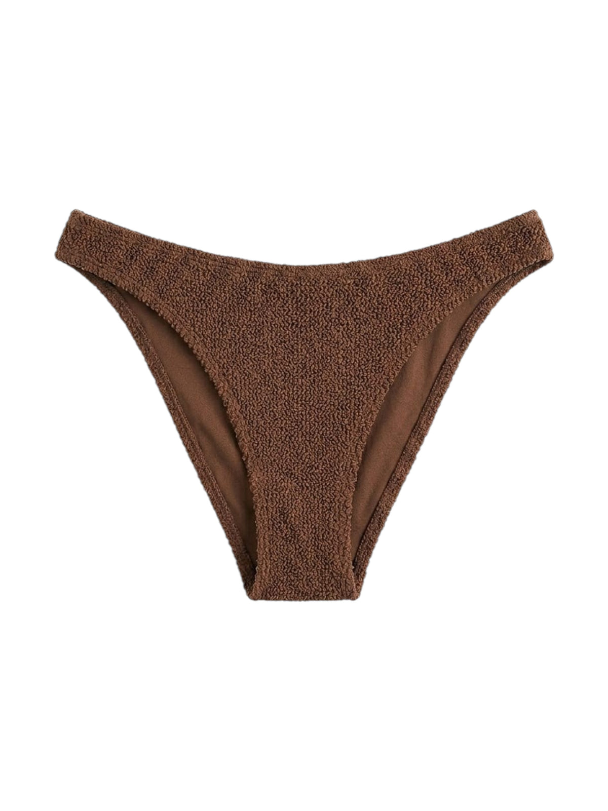 Image for Women's Textured Bikini Bottom,Brown