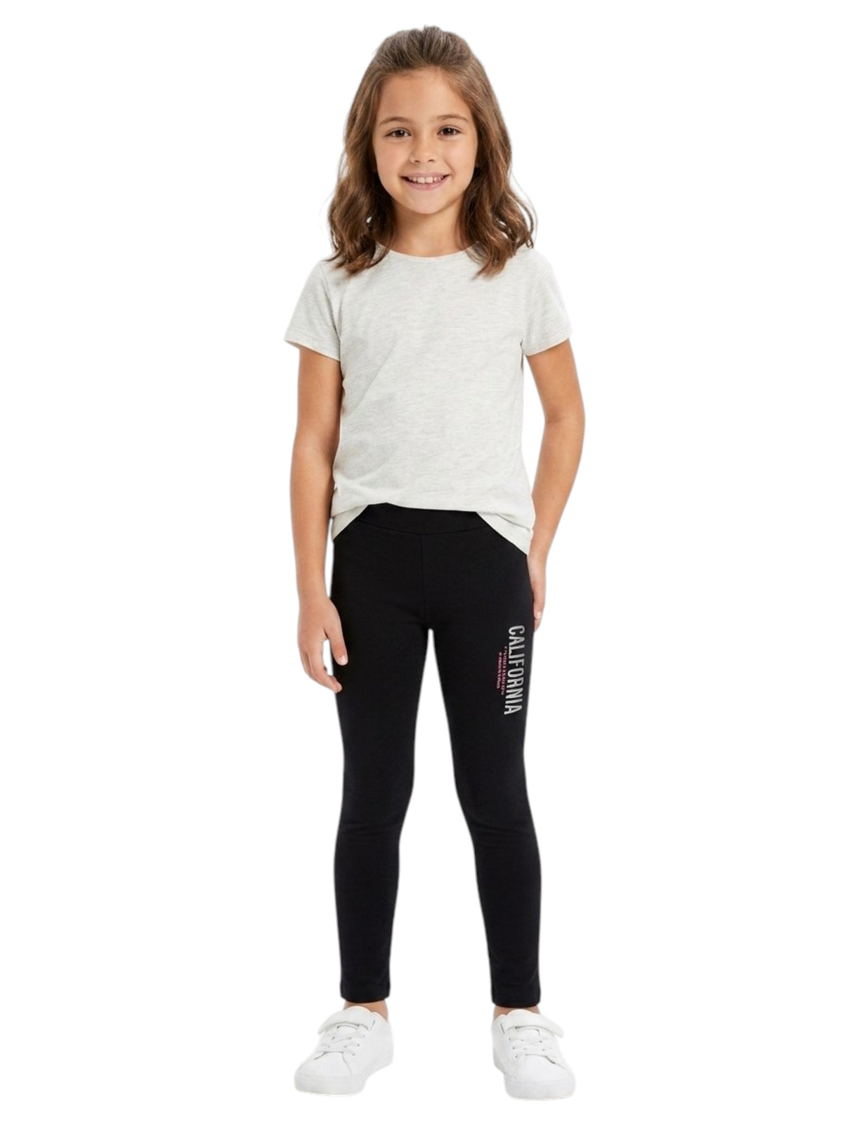 Image for Kids Girl's Printed Pant,Black