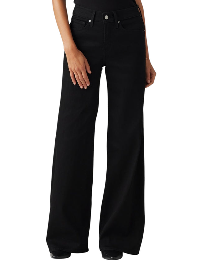 Image for Women's Plain Jeans,Black
