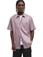 Image for Men's Plain Solid Dress Shirt,Lilac