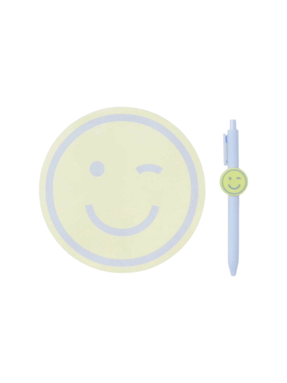 Image for Smiley Notepad With Pen Set