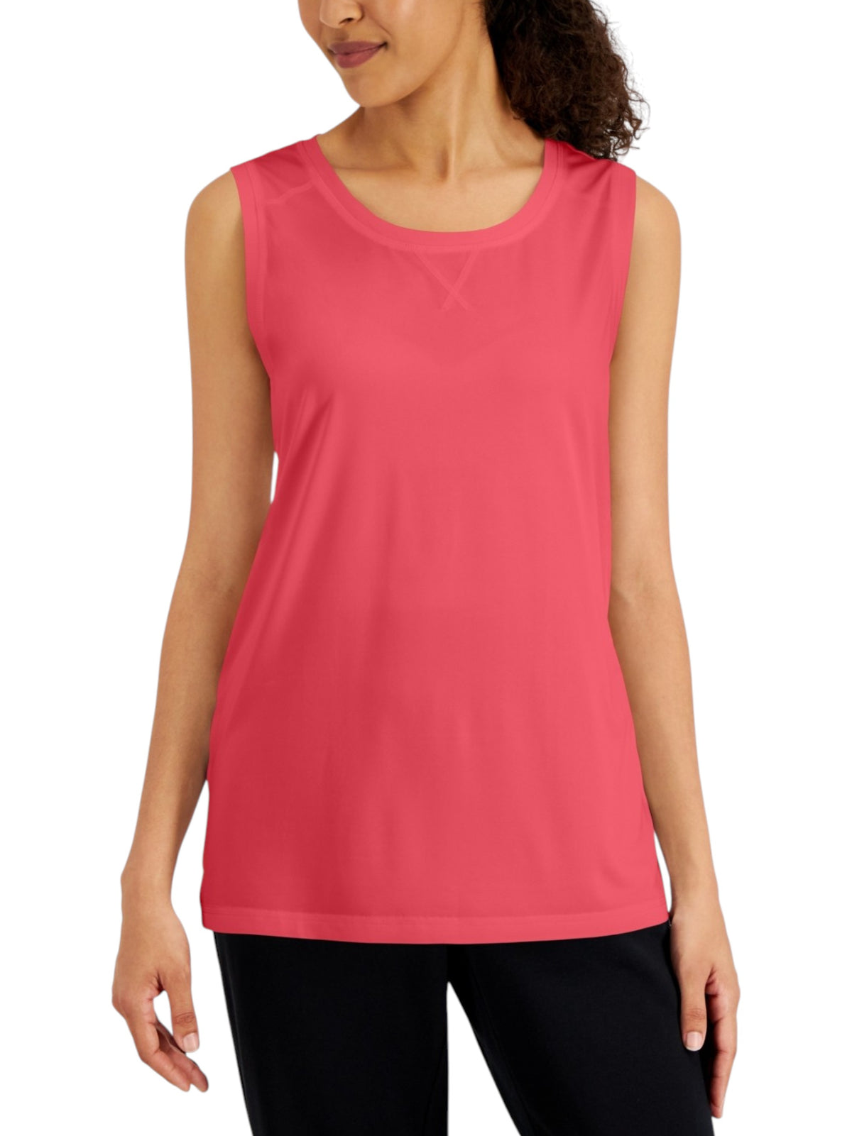 Image for Women's Plain Top,Pink Coral