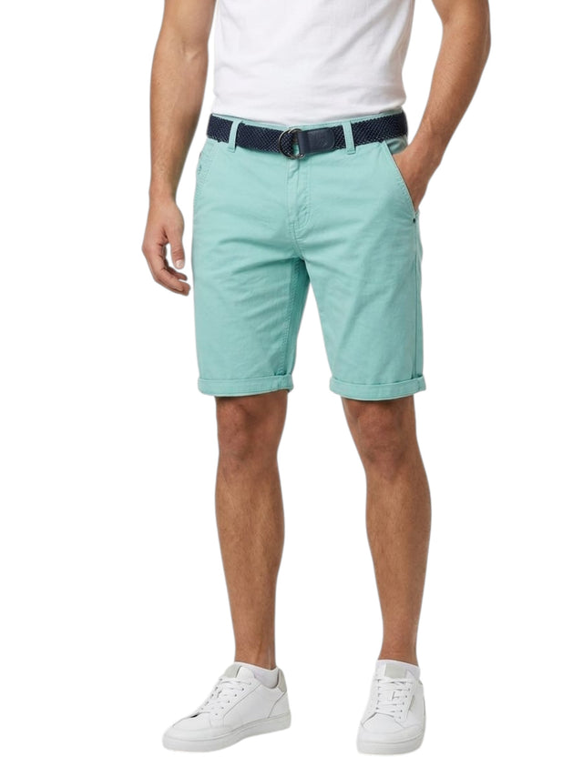 Image for Men's Plain  Short&Belt,Aqua