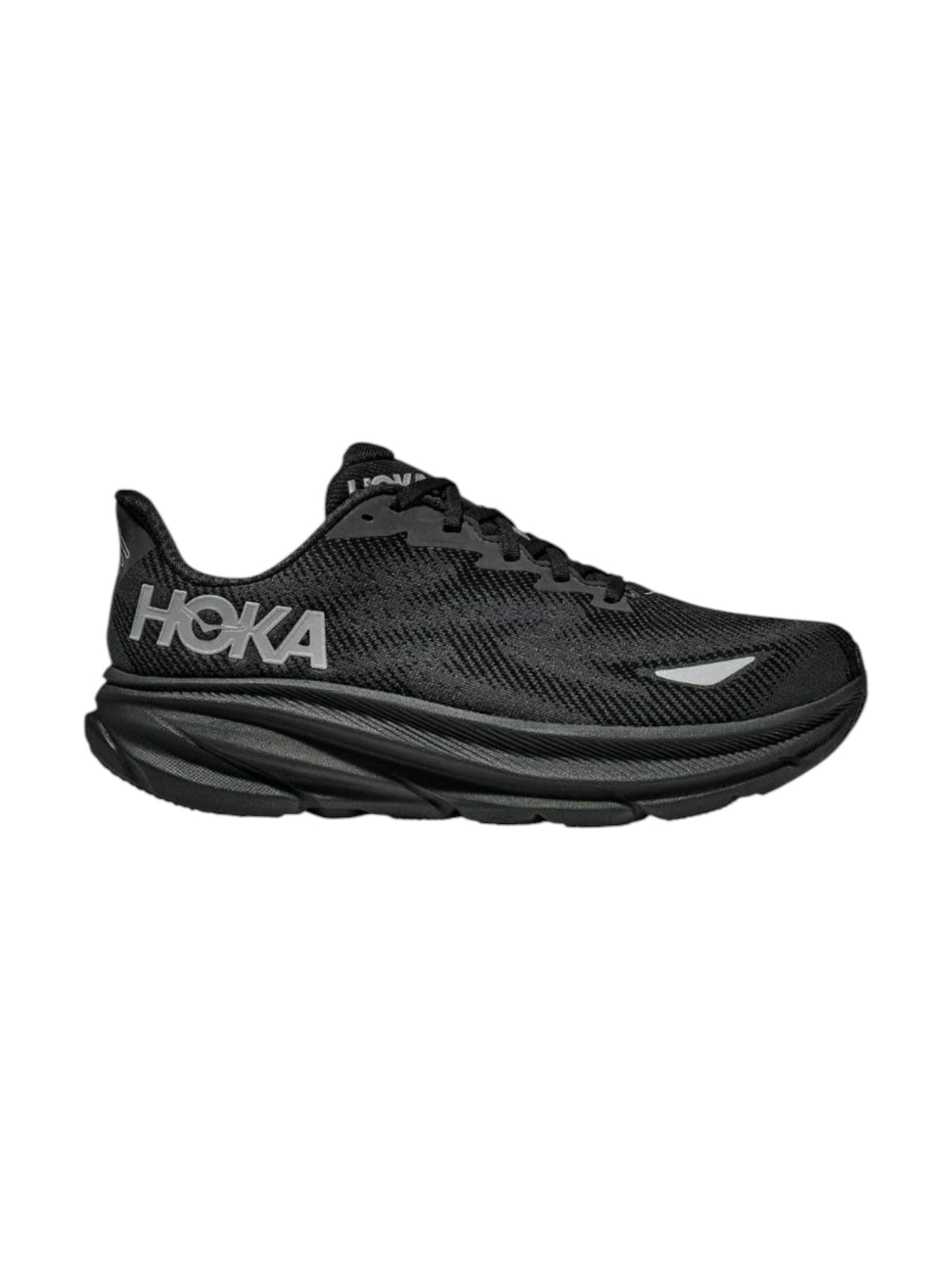 Image for Clifton 9 GTX Men's Logo Patched Shoes,Black