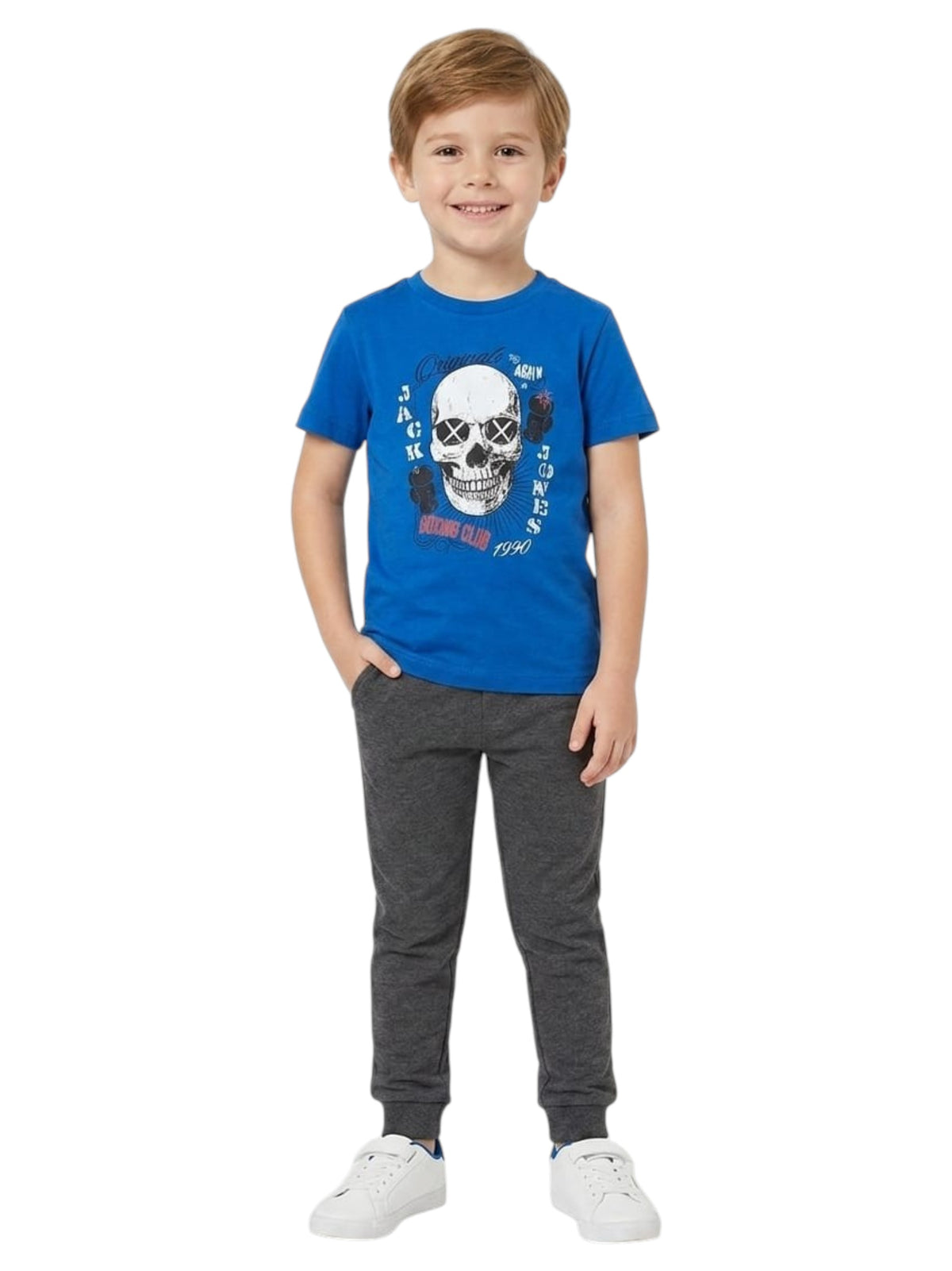 Image for Kids Boy's Printed Top,Indigo
