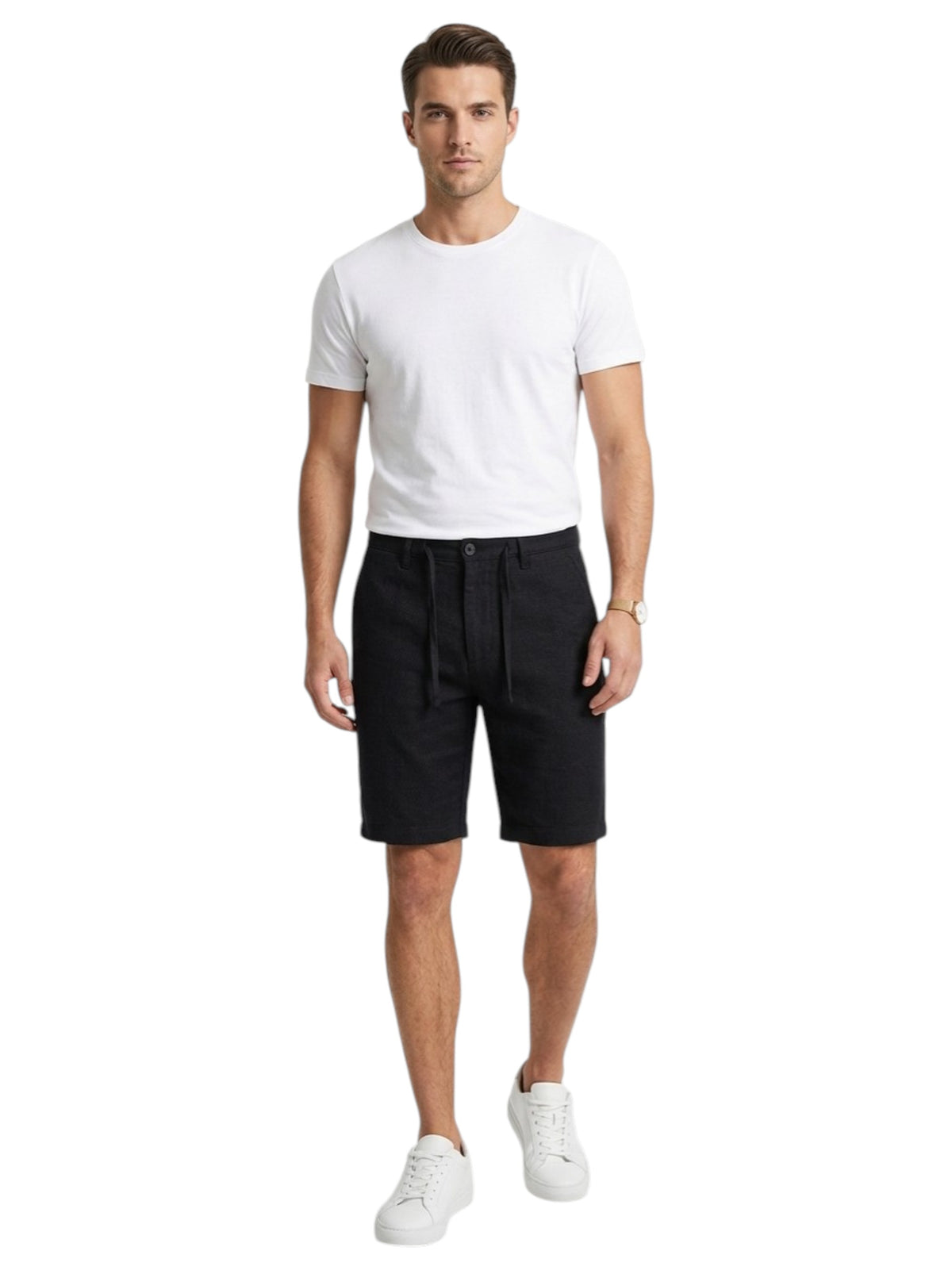 Image for Men's Textured Short,Black