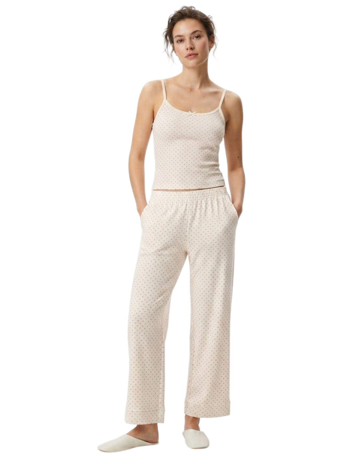 Image for Women's Printed Sleepwear Top,White