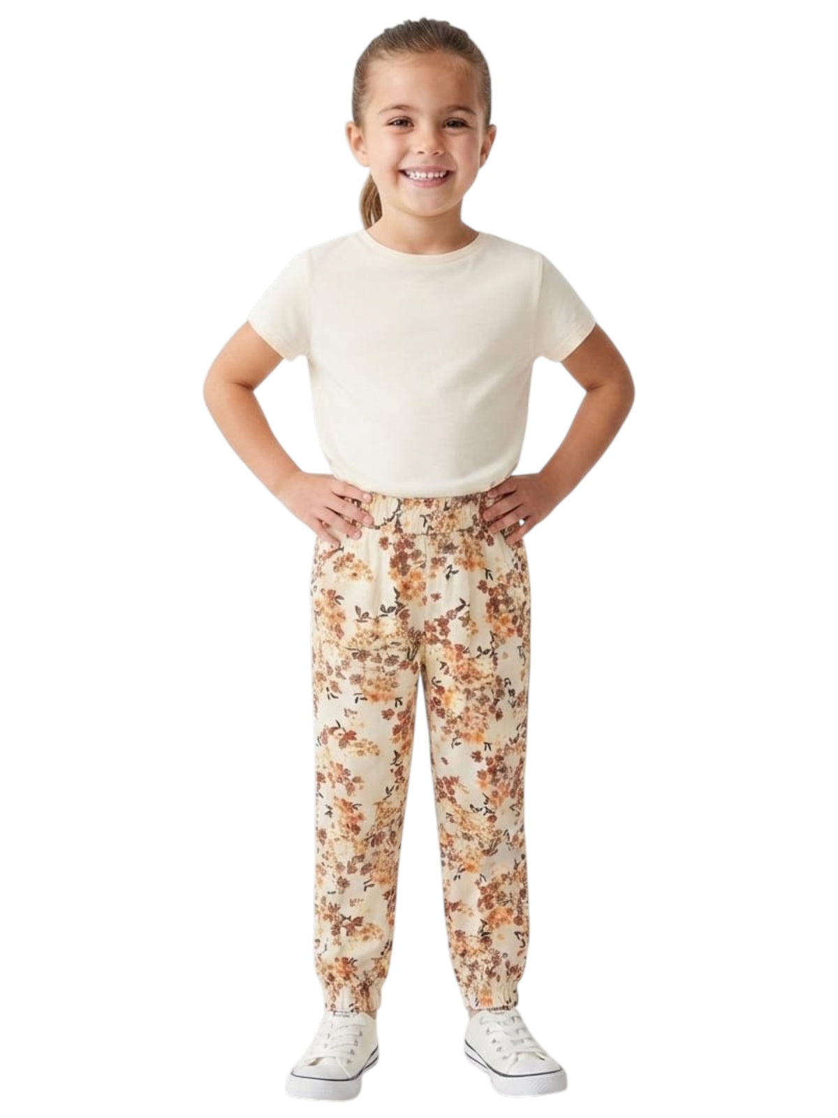 Image for Kids Girl's Printed Pants,Multi
