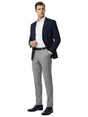 Image for Men's Textured Classic Pants,Grey