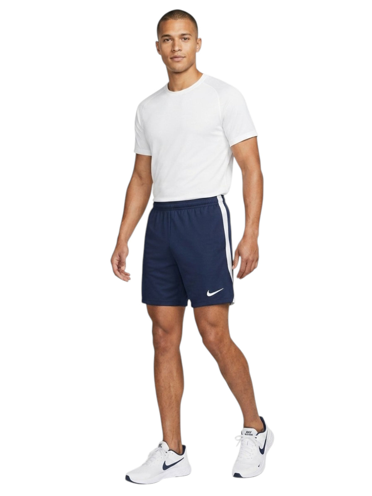 Image for Men's Brand Logo Printed Sport Short,Navy