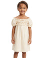 Image for Kids Girl's Floral Printed Dress,Beige