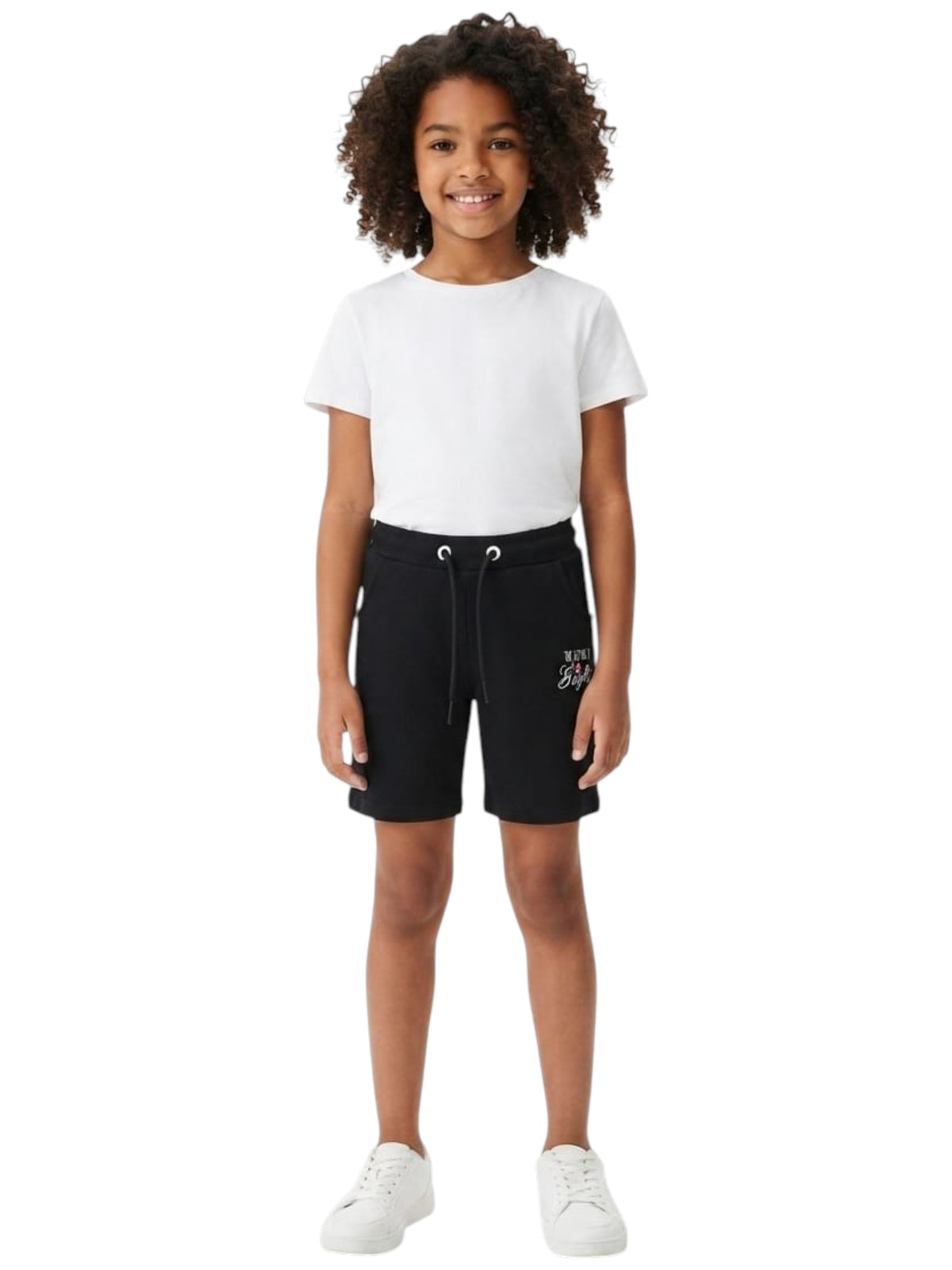 Image for Kids Girl's Printed Short,Black