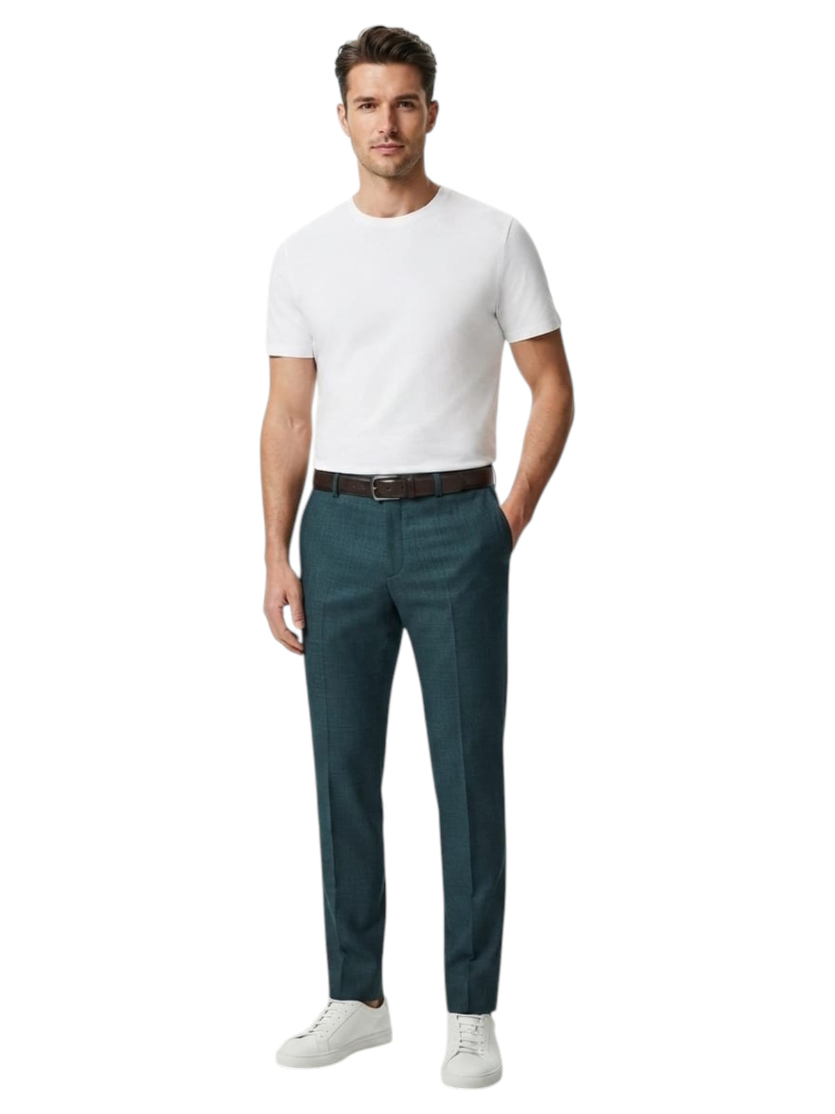 Image for Men's Textured Pants,Navy