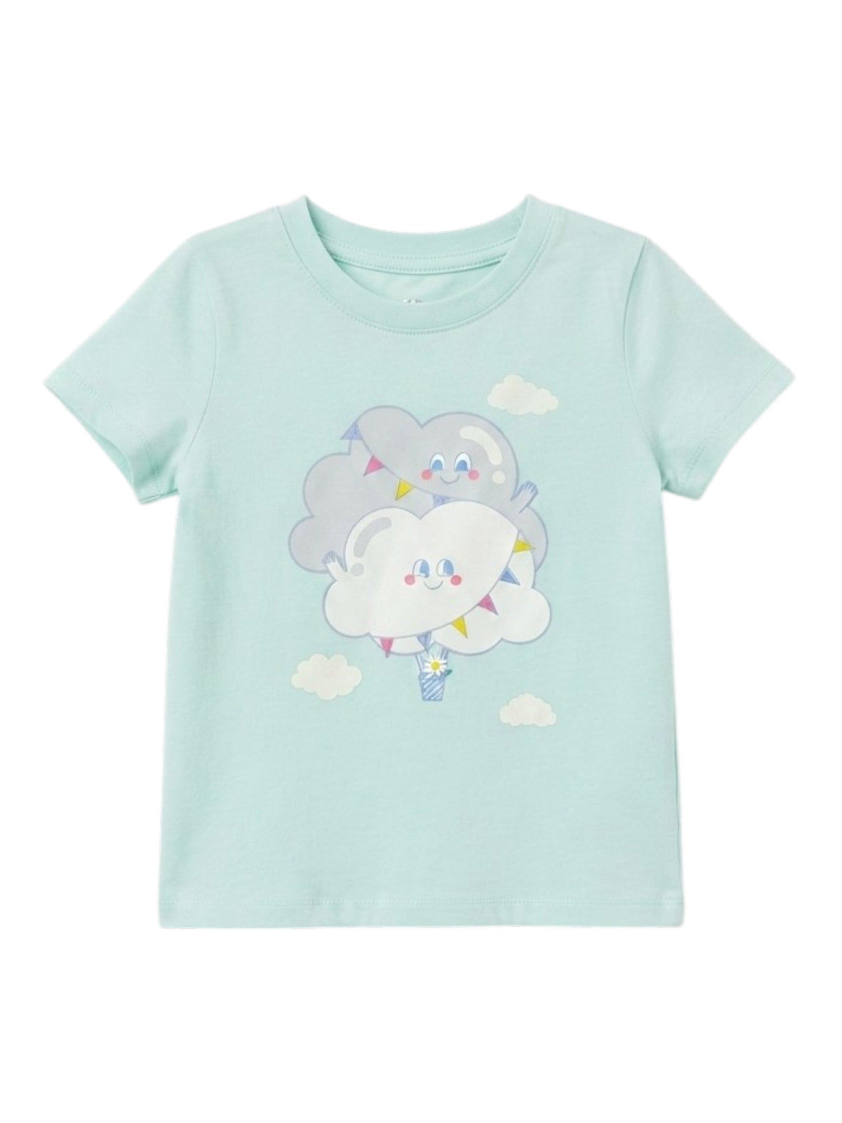 Image for Kids Girl's Printed Top,Light Turquoise