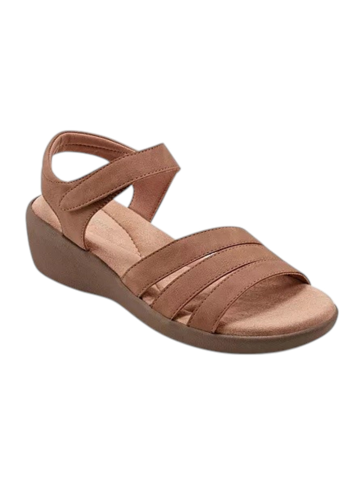Image for Women's Plain Sandals,Brown