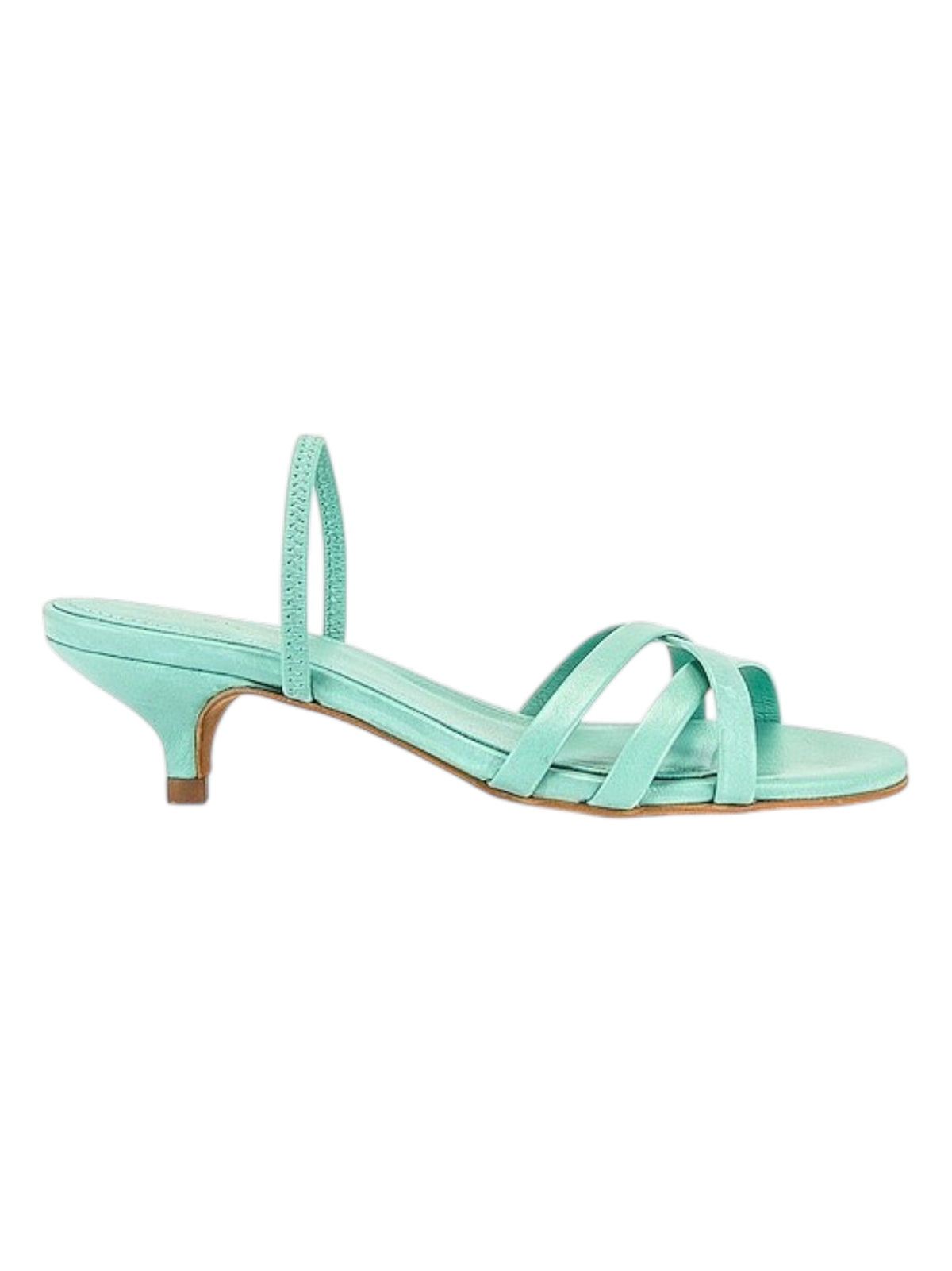 Image for Women's Plain Heeled Shoes,Turquoise Blue