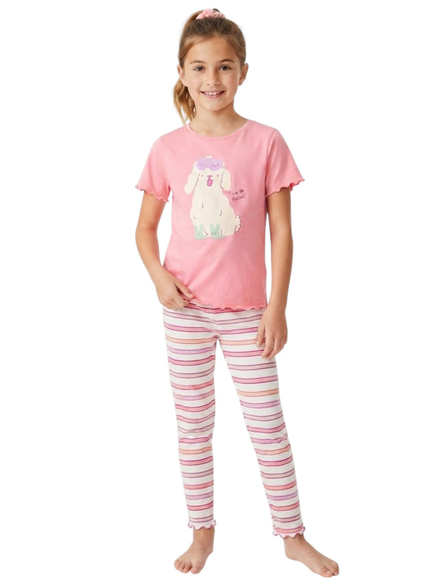 Image for Kids Girl's Printed Set 2 Pieces,Pink