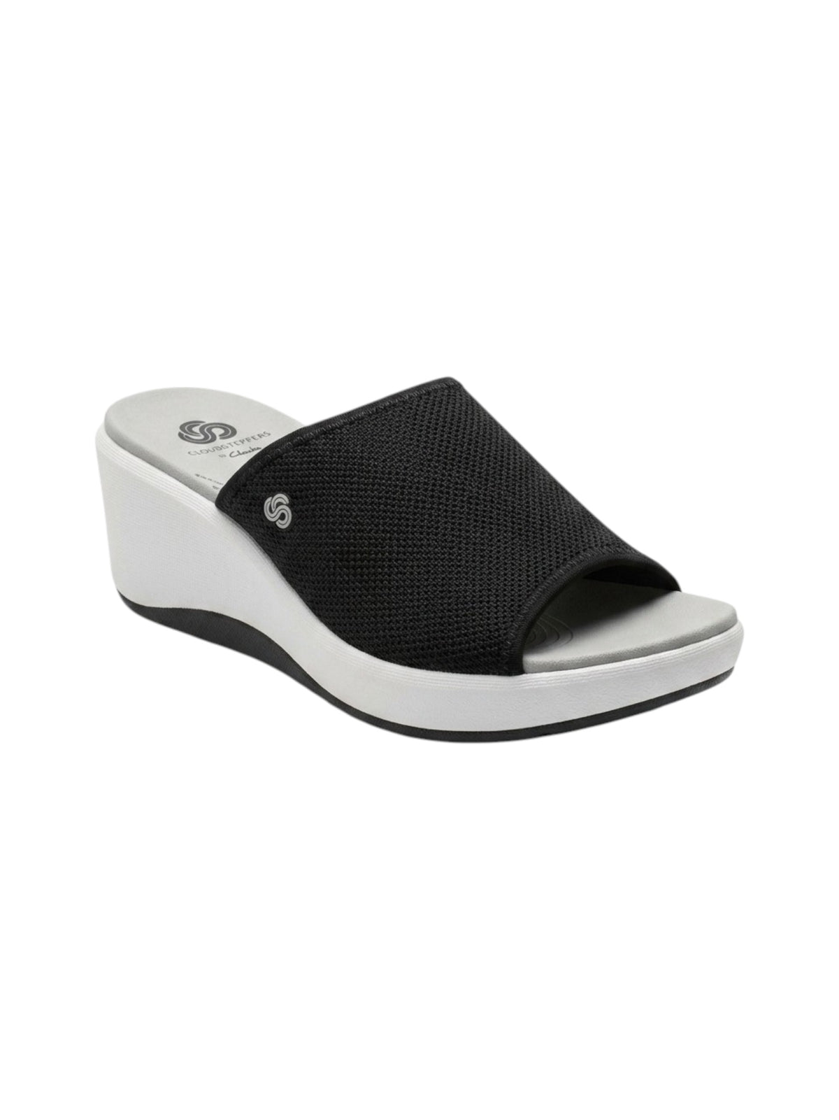 Image for Women's Textured Heeled Shoes,Black