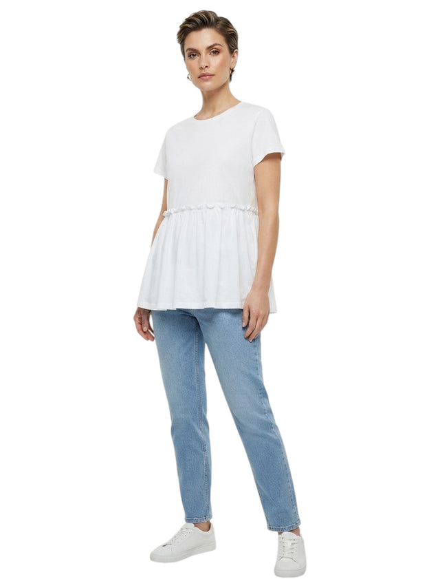 Image for Women's Plain Top,White