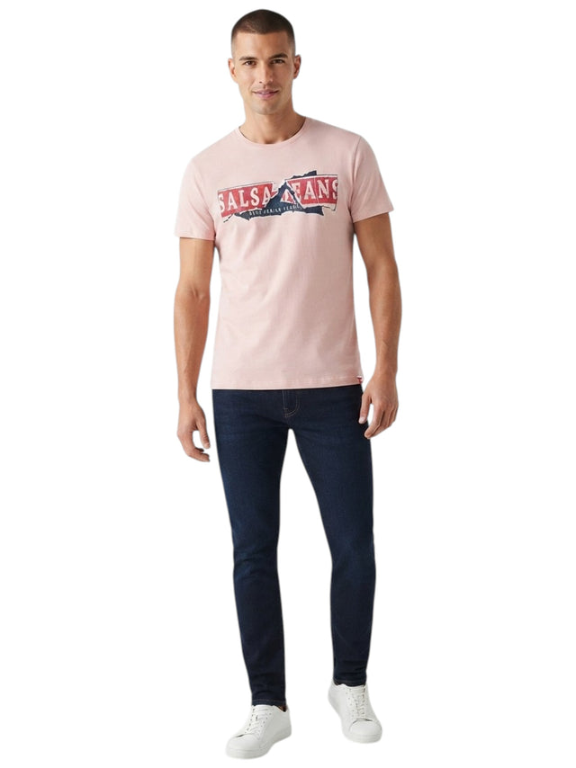 Image for Men's Printed Top,Pink