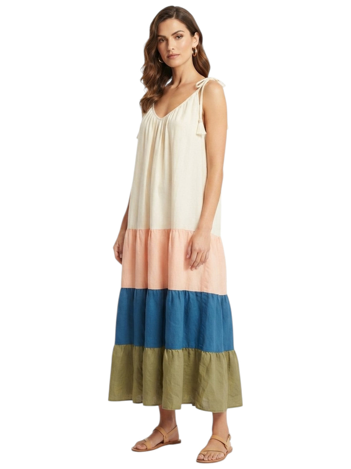 Image for Women's Color Blocked Dress,Multi