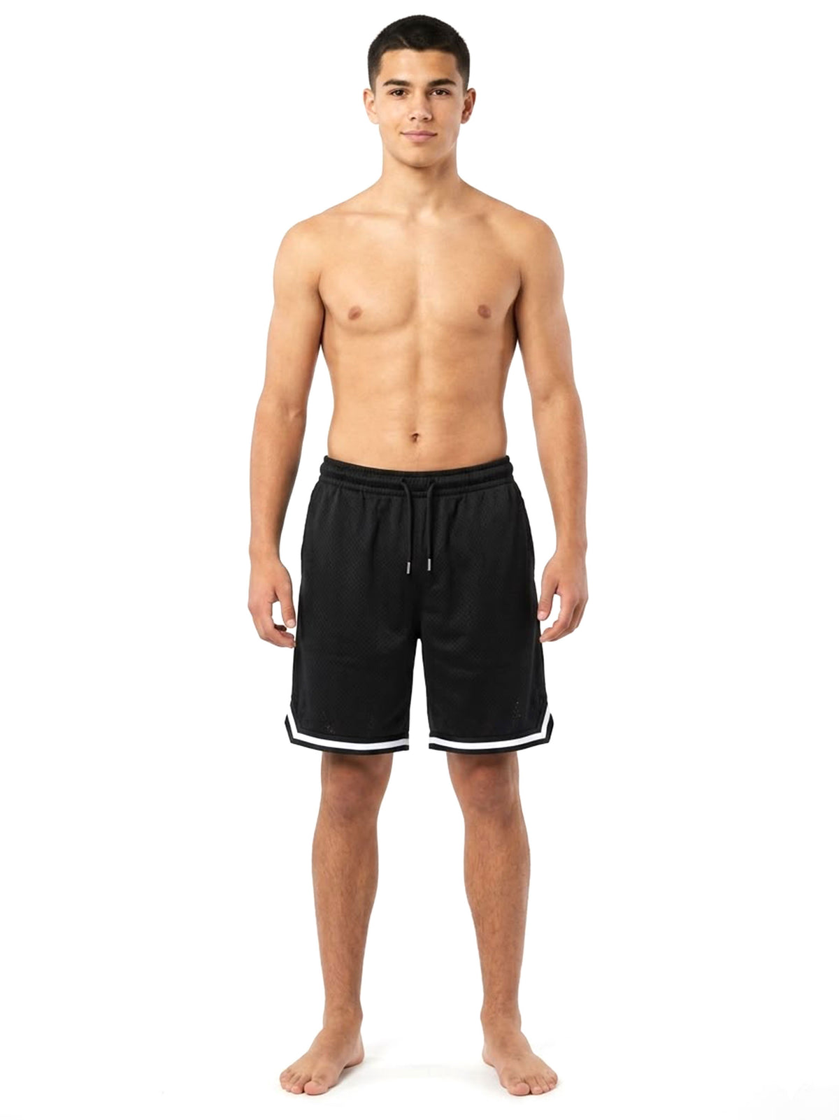 Kids Boy's Textured Sport Short,Black
