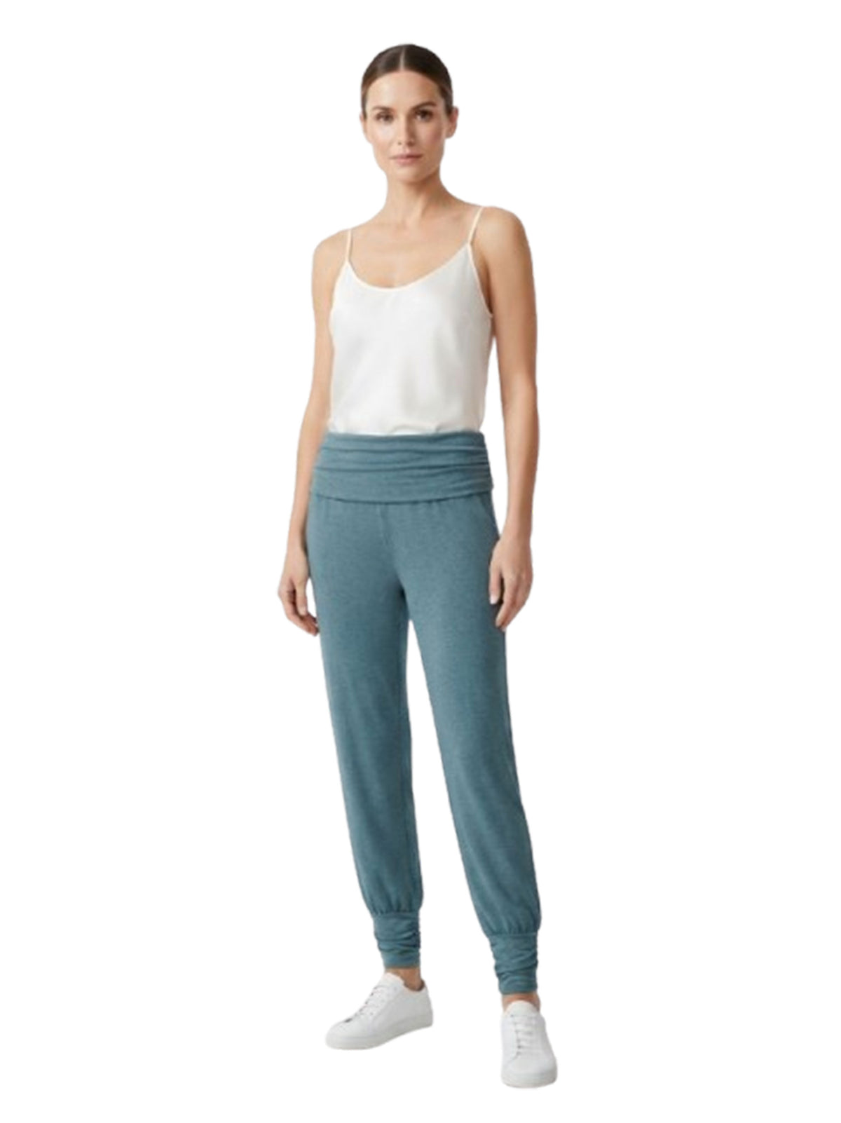 Image for Women's Plain Sport Pants,Dusty Green