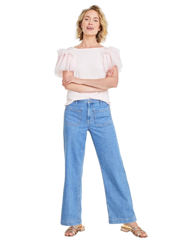 Image for Women's Plain Jeans Pants,Blue