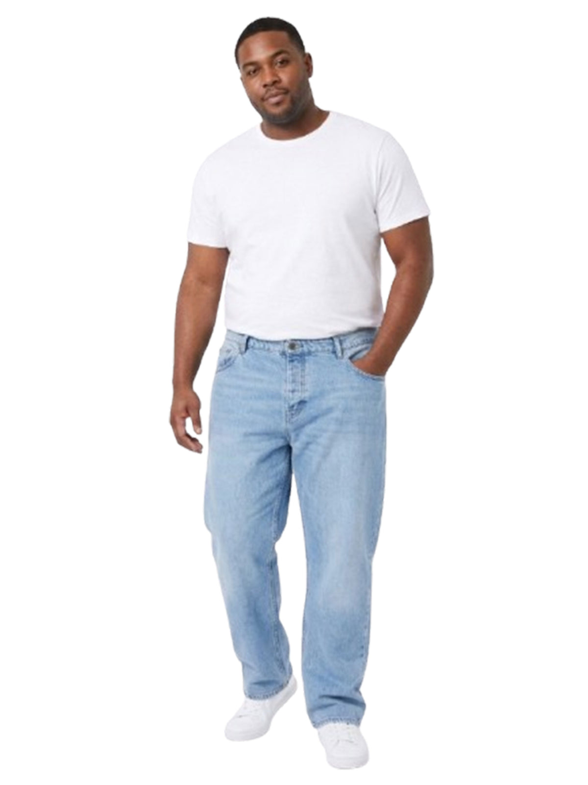 Image for Men's Plain Jeans,Blue