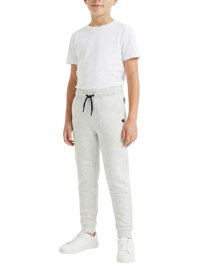 Image for Kids Boy's Plain Solid Pant,Light Grey