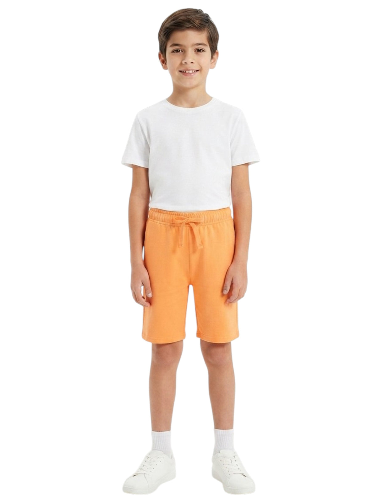 Image for Kids Boy's Plain Solid Short,Orange