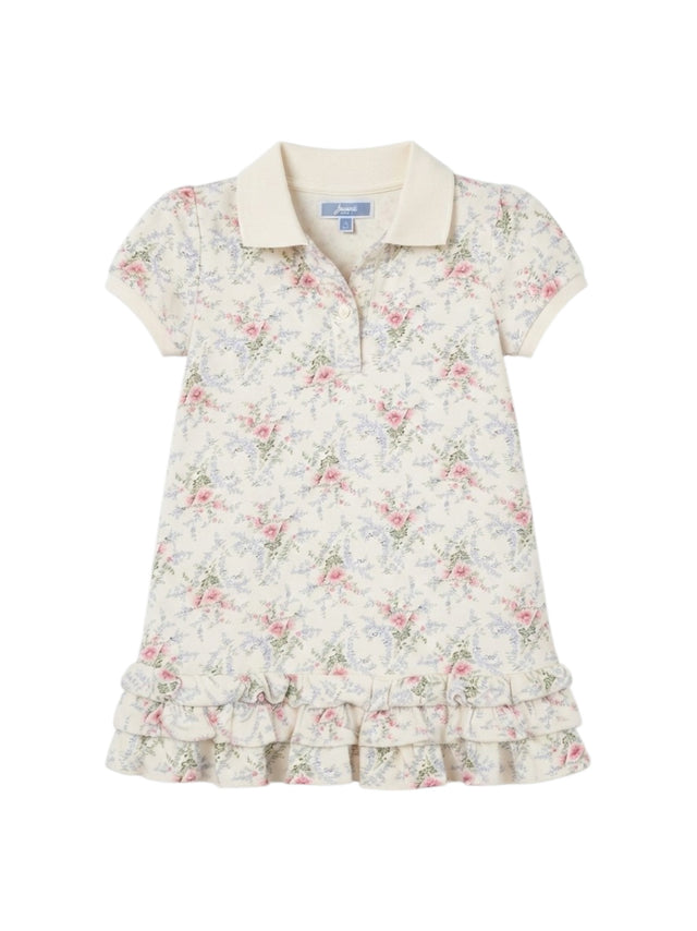 Image for Kids Girl's Floral Printed Dress,White