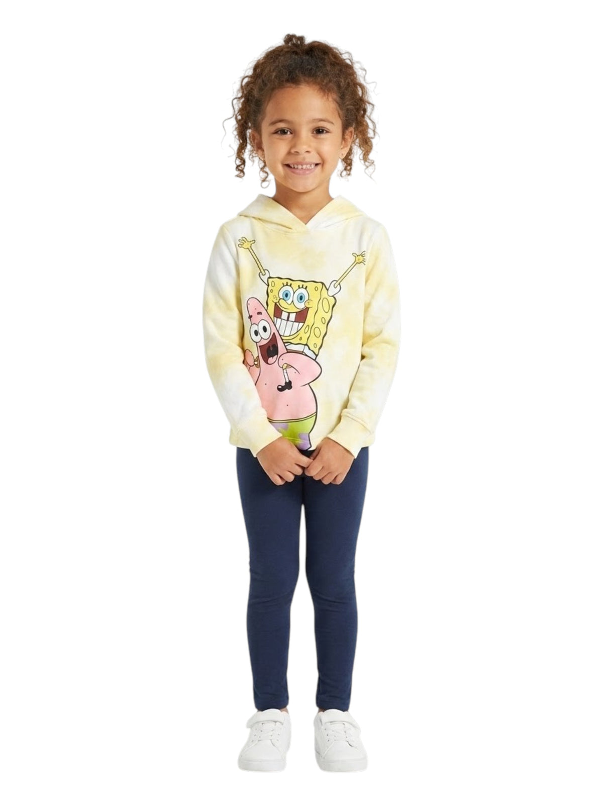 Image for Kids Girl's Printed Hoodies,Yellow