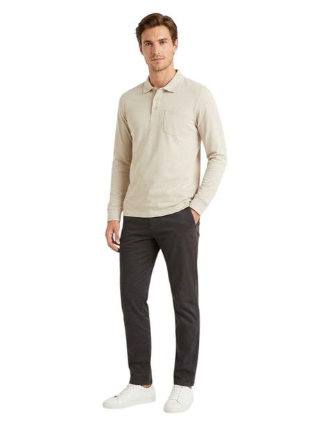Image for Men's Plain Top,Beige
