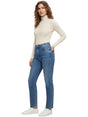 Image for Women's Washed Jeans,Blue