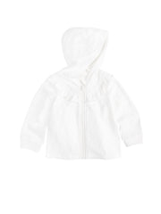 Image for Kids Girl's Plain Hoodie,White